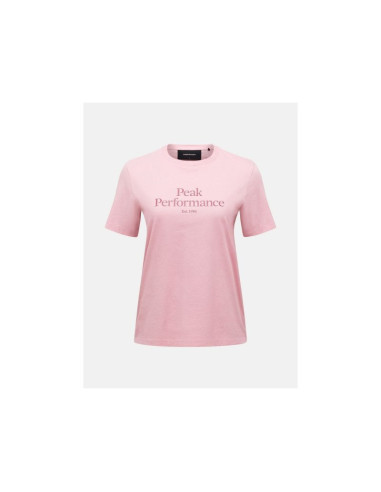 Koszulka damska peak performance w original tee kolor różowy