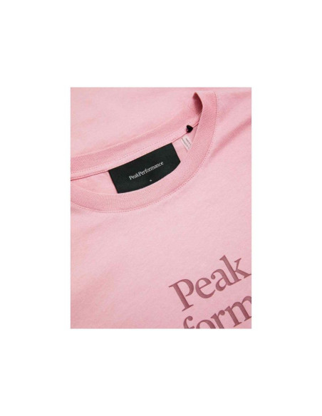 Koszulka damska peak performance w original tee kolor różowy