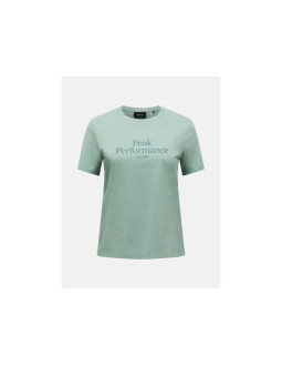 Koszulka damska peak performance w original tee kolor zielony