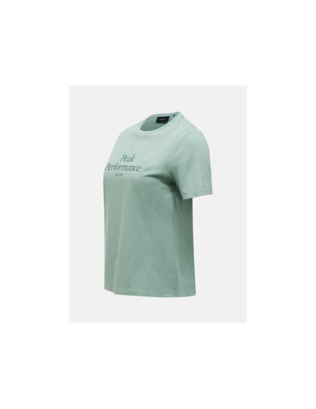 Koszulka damska peak performance w original tee kolor zielony