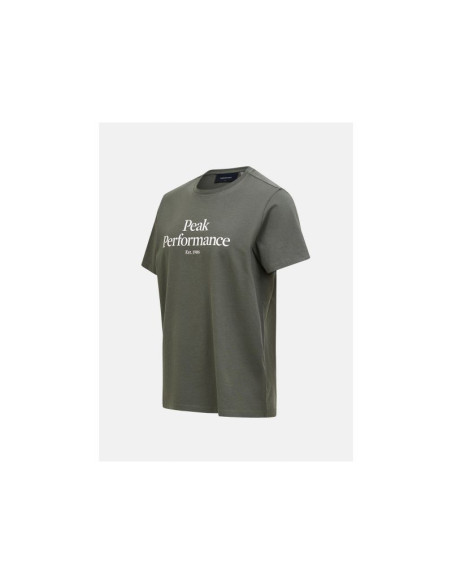 Koszulka męska peak performance m original tee kolor zielony