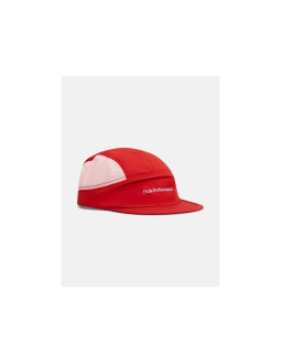 Czapka peak performance trail cap kolor czerwony