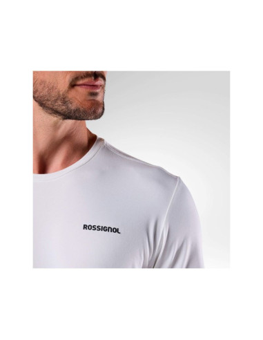 Koszulka męska rossignol m graphic active tee biała