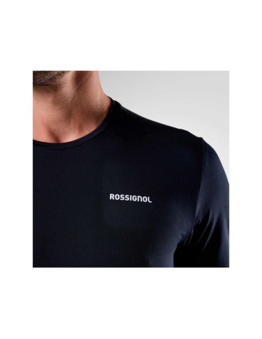 Koszulka męska rossignol m graphic active tee czarna