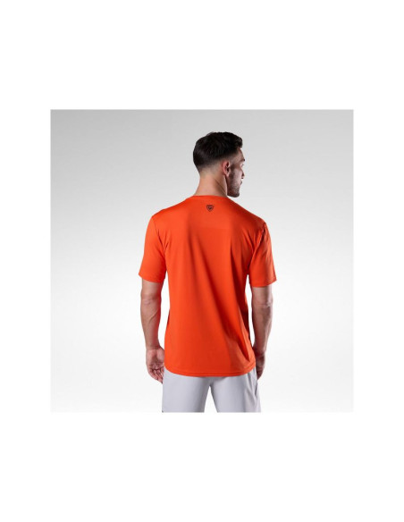 Koszulka męska rossignol m graphic active tee pomarańczowa