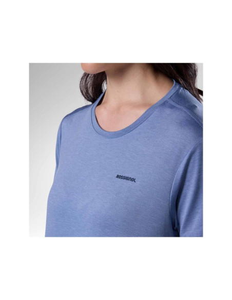Koszulka damska rossignol w graphic active tee fioletowa