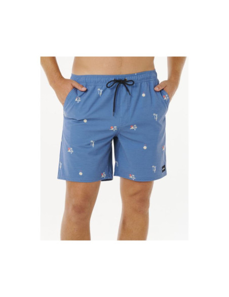 Boardshorty męskie rip curl skelly breach volley niebieskie