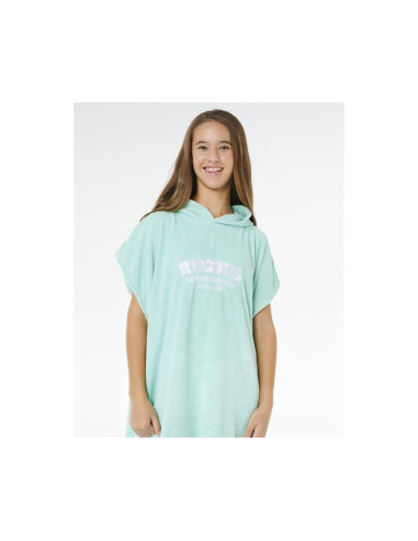 Ponczo dziewczęce rip curl classic surf hooded towel-girl zielone