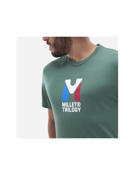 Koszulka millet chamonix tri ts ss m zielony