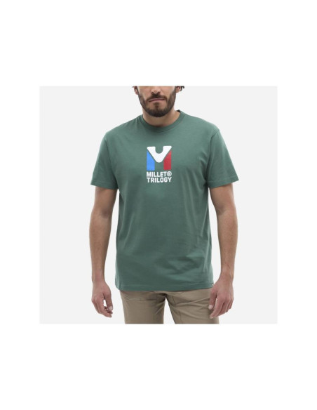 Koszulka millet chamonix tri ts ss m zielony