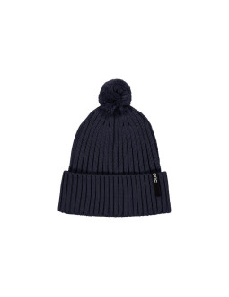 Czapka poc beanie pom granatowa