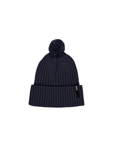 Czapka poc beanie pom granatowa