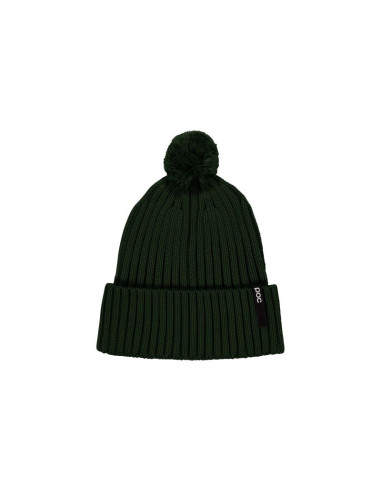 Czapka poc beanie pom zielona