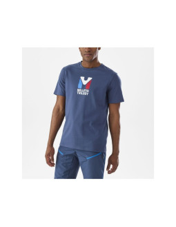 Koszulka millet m chamonix tri ts ss granatowy 2