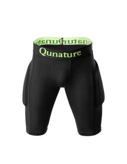 Ochraniacze bioder qunature ski - basic s narty snowboard łyżwy - czarne 2