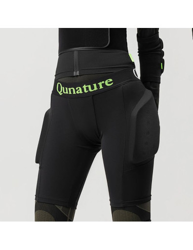 Ochraniacze bioder qunature ski - basic s narty snowboard łyżwy - czarne