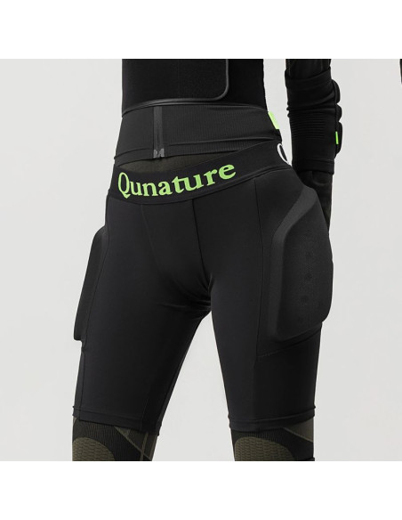 Ochraniacze bioder qunature ski - basic s narty snowboard łyżwy - czarne