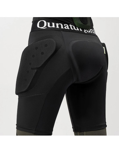 Ochraniacze bioder qunature ski - basic s narty snowboard łyżwy - czarne