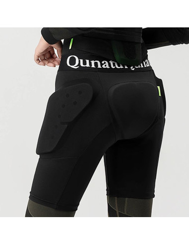 Ochraniacze bioder qunature ski - basic s narty snowboard łyżwy - czarne