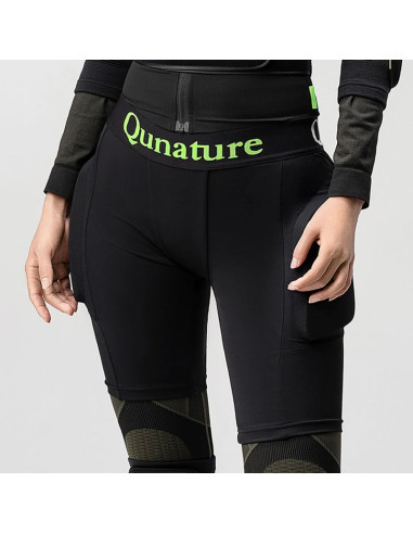 Ochraniacze bioder qunature ski - basic s narty snowboard łyżwy - czarne