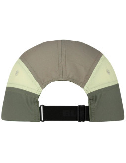 Czapka do biegania buff 5 panel go cap - domus khaki 2
