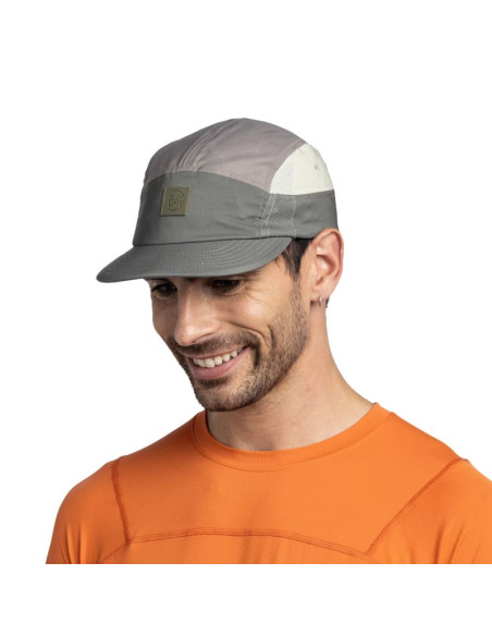 Czapka do biegania buff 5 panel go cap - domus khaki