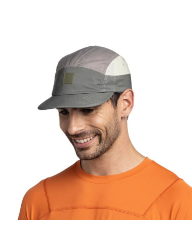 Czapka do biegania buff 5 panel go cap - domus khaki