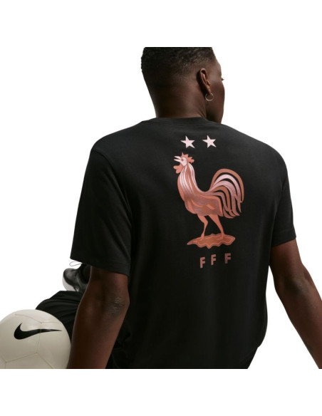 Koszulka męska nike fff lbr wrdmark czarna iq2232 010