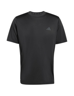 Koszulka męska adidas tech essentials workout 3-stripes czarna kq7485 2