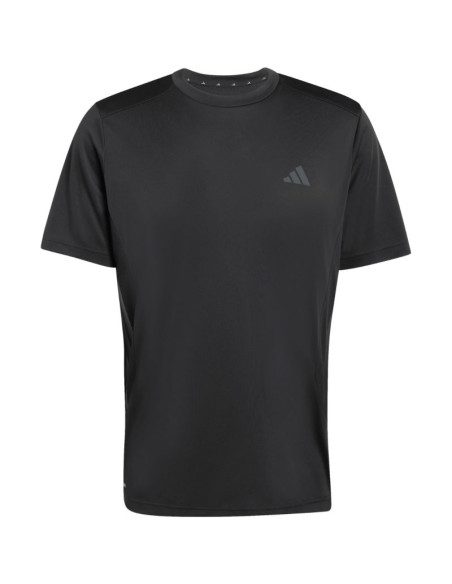 Koszulka męska adidas tech essentials workout 3-stripes czarna kq7485