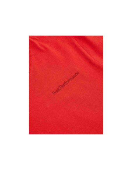 Koszulka peak performance original small logo tee women czerwony