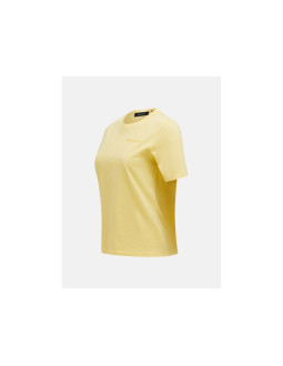 Koszulka peak performance original small logo tee women żółty 2