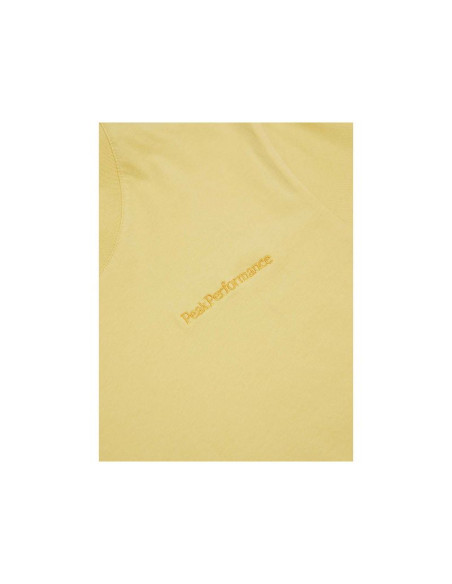 Koszulka peak performance original small logo tee women żółty