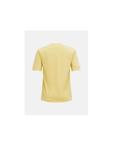 Koszulka peak performance original small logo tee women żółty