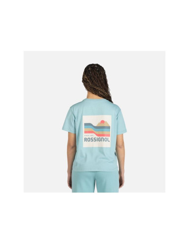Koszulka damska rossignol w waterfall tee niebieski