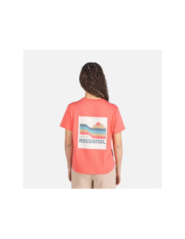 Koszulka damska rossignol w waterfall tee różowy