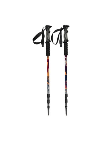 Kijki trekkingowe cmp bern trekking poles czarno-pomarańczowe 3b36297 c905