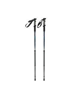 Kijki trekkingowe cmp bern trekking poles czarno-niebieskie 3b36297 m916