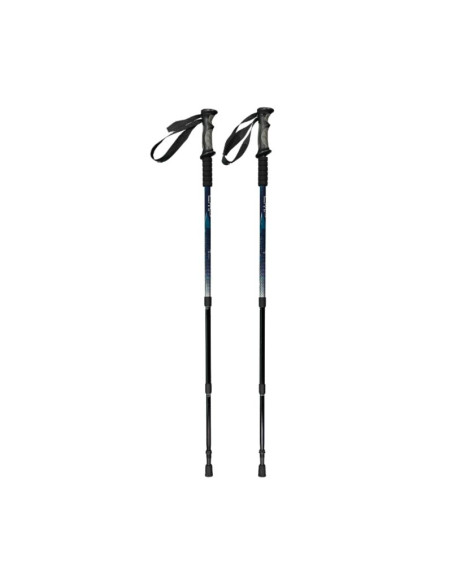 Kijki trekkingowe cmp bern trekking poles czarno-niebieskie 3b36297 m916
