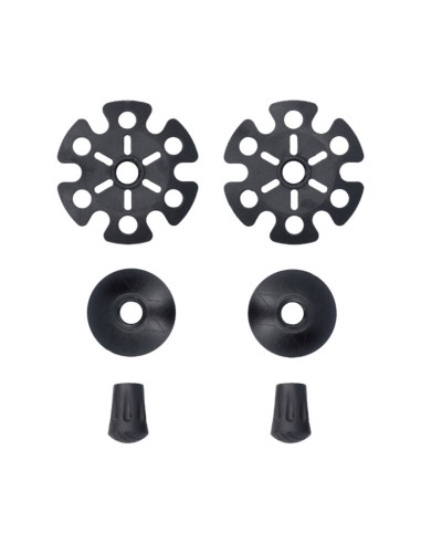Kijki trekkingowe cmp bern trekking poles czarno-niebieskie 3b36297 m916