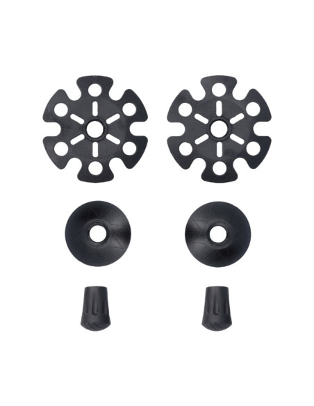 Kijki trekkingowe cmp bern trekking poles czarno-niebieskie 3b36297 m916