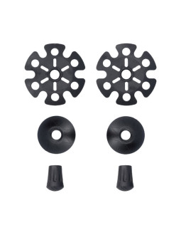 Kijki trekkingowe cmp bern trekking poles zielono-czarne 3b36297 u911 2