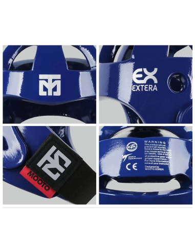 Kask ochronny extera 2 world taekwondo (wt) | mooto