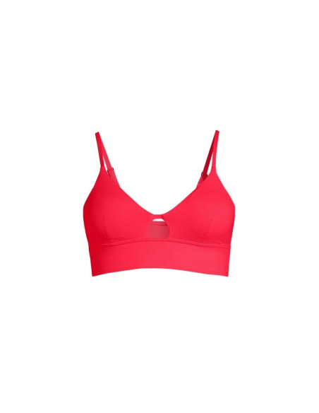 Top kąpielowy casall triangle cut-out bikini top czerwony