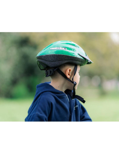 Kask dziecięcy huffy minecraft (01281hl)