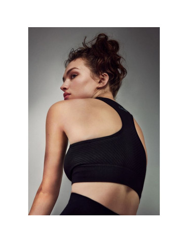 Top do ćwiczeń casall essential block seamless sport top czarny