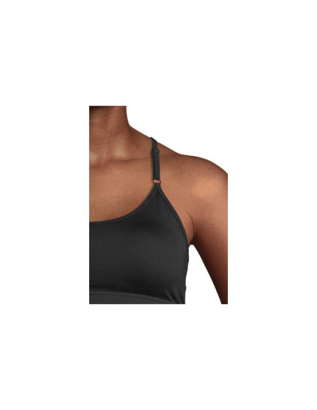Stanik treningowy casall strappy sports bra czarny