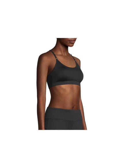 Stanik treningowy casall strappy sports bra czarny