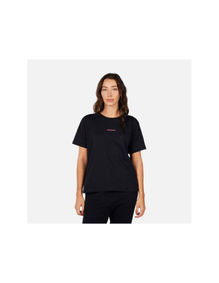 Koszulka damska rossignol w waterfall relax tee czarna
