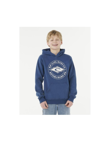 Bluza rip curl stapler hood -boy granatowa